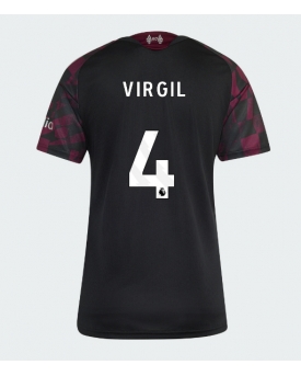 Liverpool Virgil van Dijk #4 Maglia Gara Terza Repliche 2026-27 Donna Maniche Corte Liverpool Virgil van Dijk #4 Maglia Gara Terza Repliche 2026-27 Donna Maniche Corte